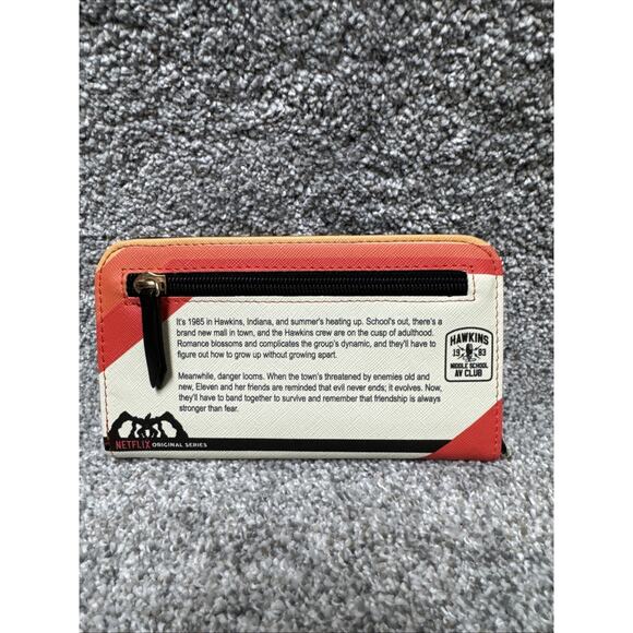 Stranger Things Wallet One Size Retro 80s VHS Tape Streetwear Maximalist 80s - Picture 2 of 8